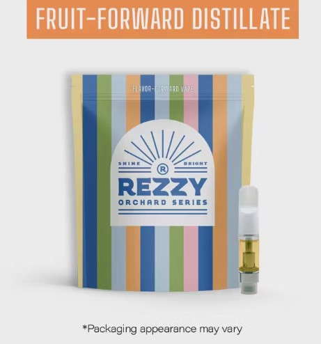 Photograph of product: Peach Rings Distillate Cartridge | 0.5g - Rezzy
