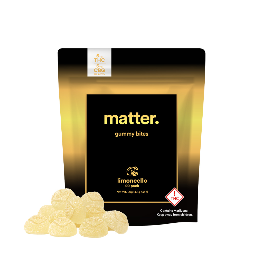 Photograph of product: Matter - Gummy Bites - Limoncello