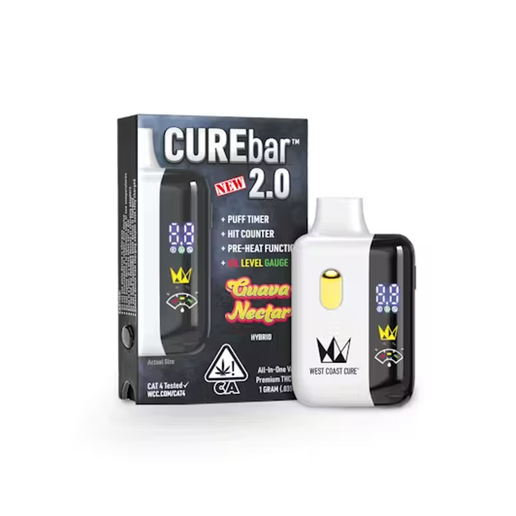 Photograph of product: CUREBAR 2.0 ALL-IN-ONE - GUAVA NECTAR 1G