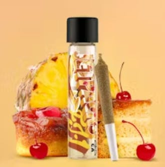 Photograph of product: Jetpacks FJ-Mini | Pineapple Upside Down Cake Infused Preroll | .6g