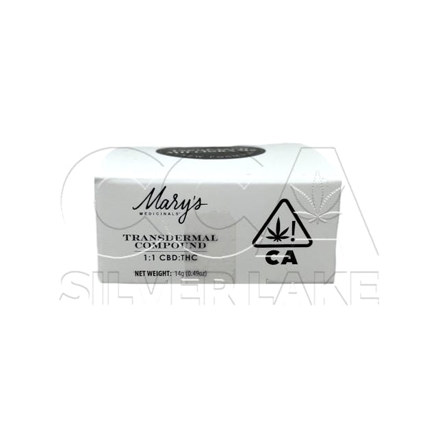 Photograph of product: Mini Transdermal Compound 0.5oz - 1:1 0.5oz Relief