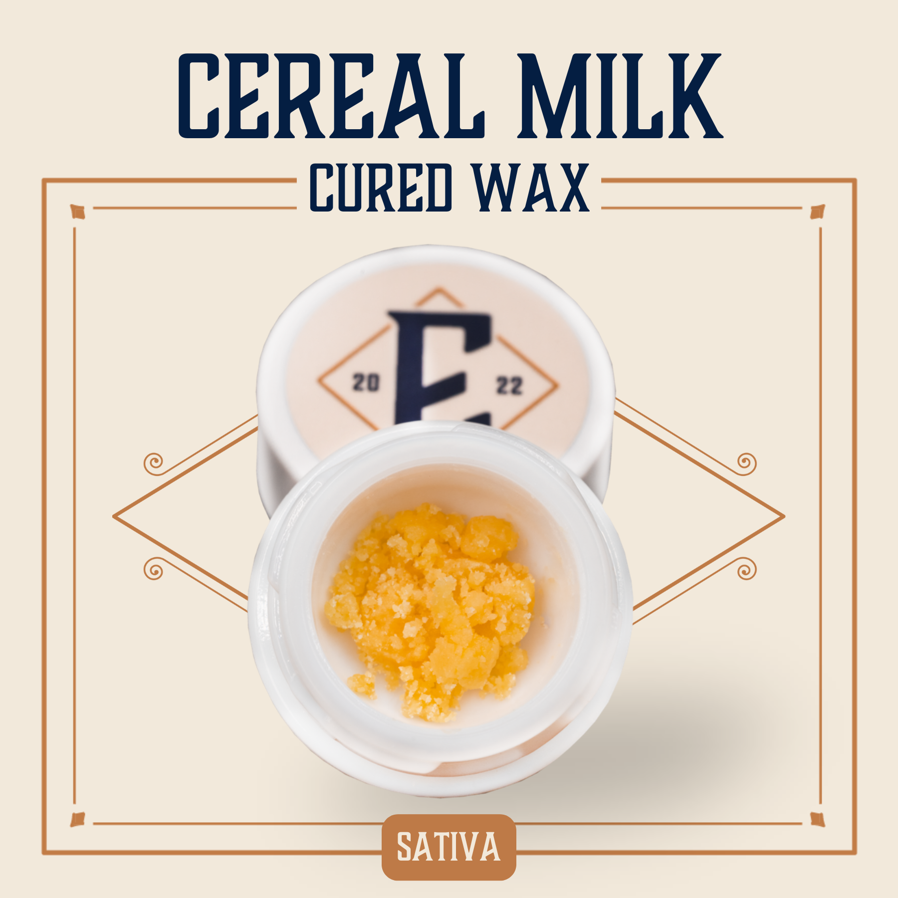 Photograph of product: Elevate: Concentrate | Cereal Milk | Cured Wax | 1g