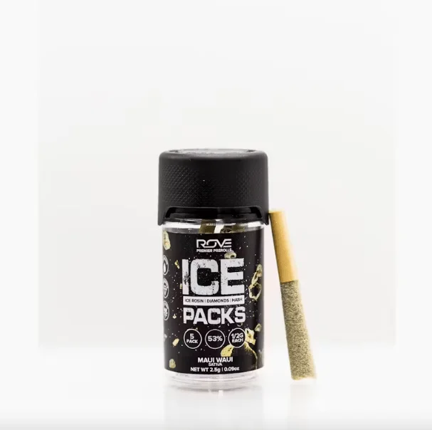 Photograph of product: Maui Waui | Triple-Infused Pre-roll | 5pk