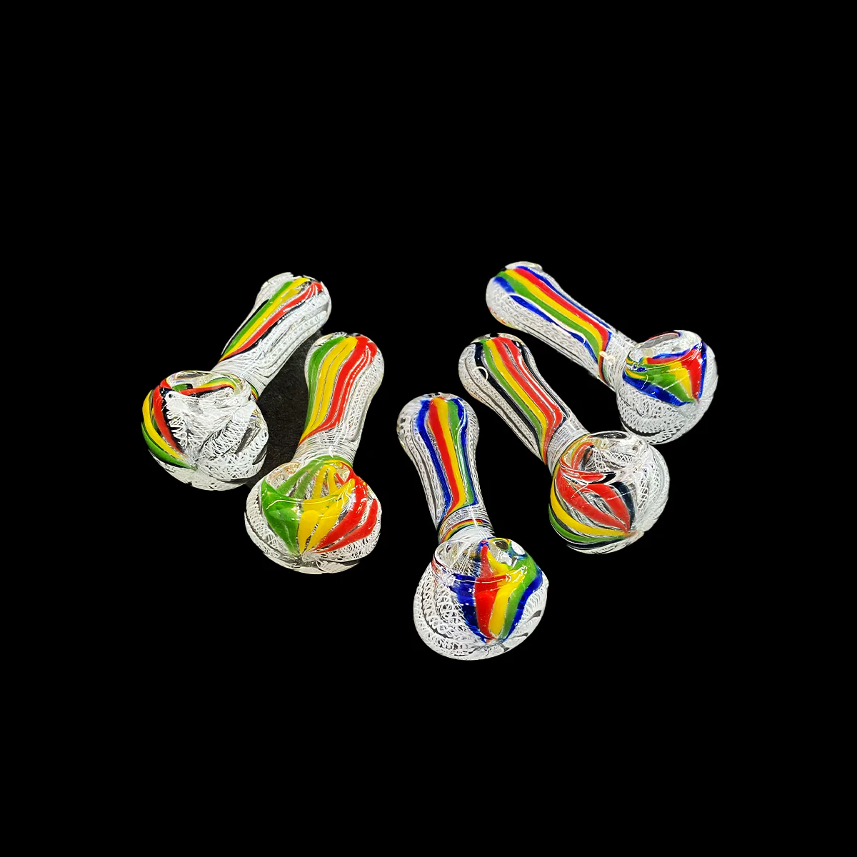 Photograph of product: 3.5" Rasta Line Hand Pipe