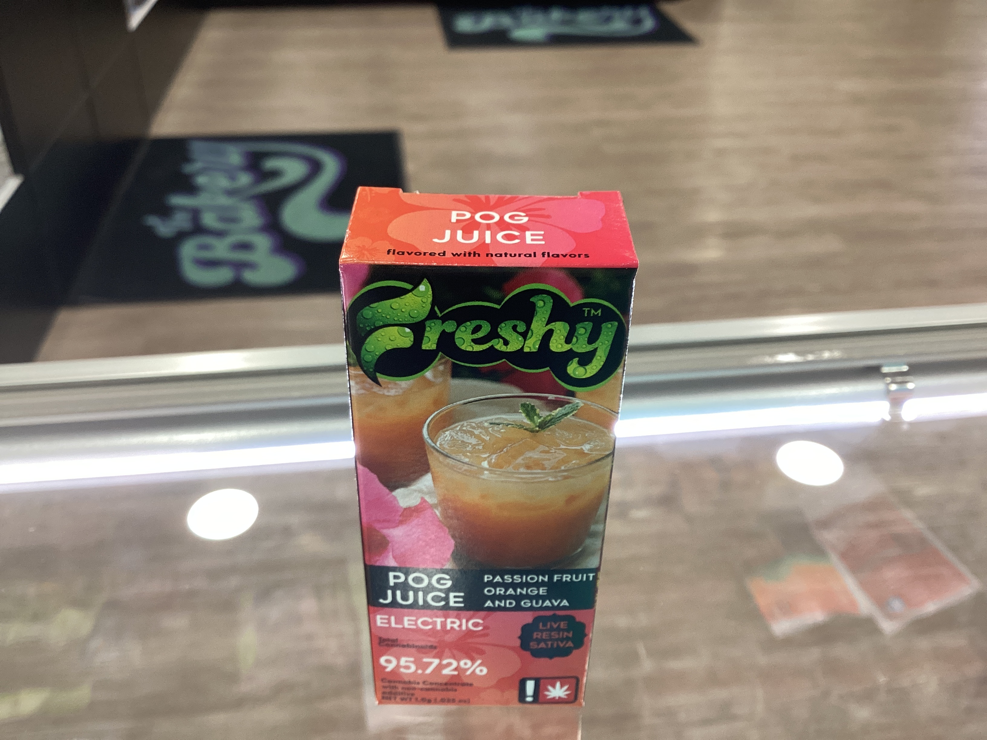 Photograph of product: Freshy POG Juice Flavored Live Resin Cart