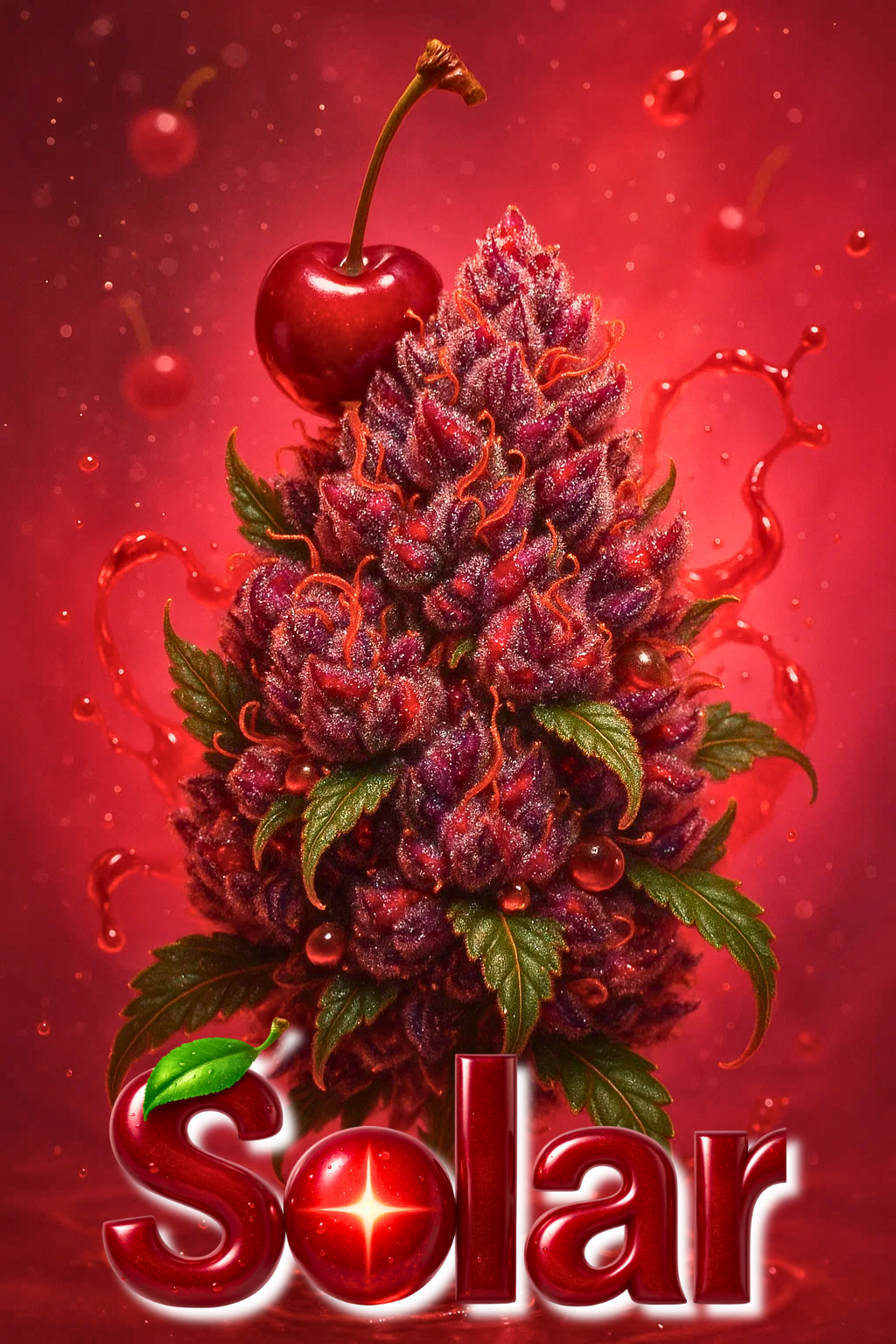 Photograph of product: Solar | Cherrylicious | 3.5g | 23.57% TAC