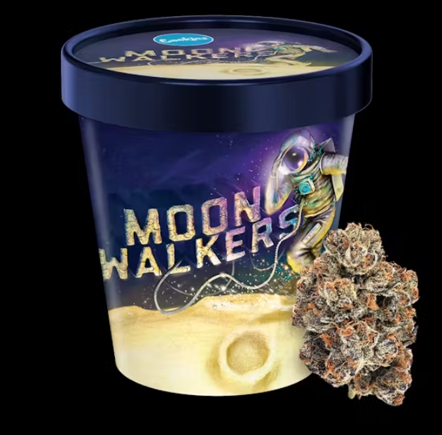 Photograph of product: Flower - Moonwalkers  - Cookies - REC - 3.5g