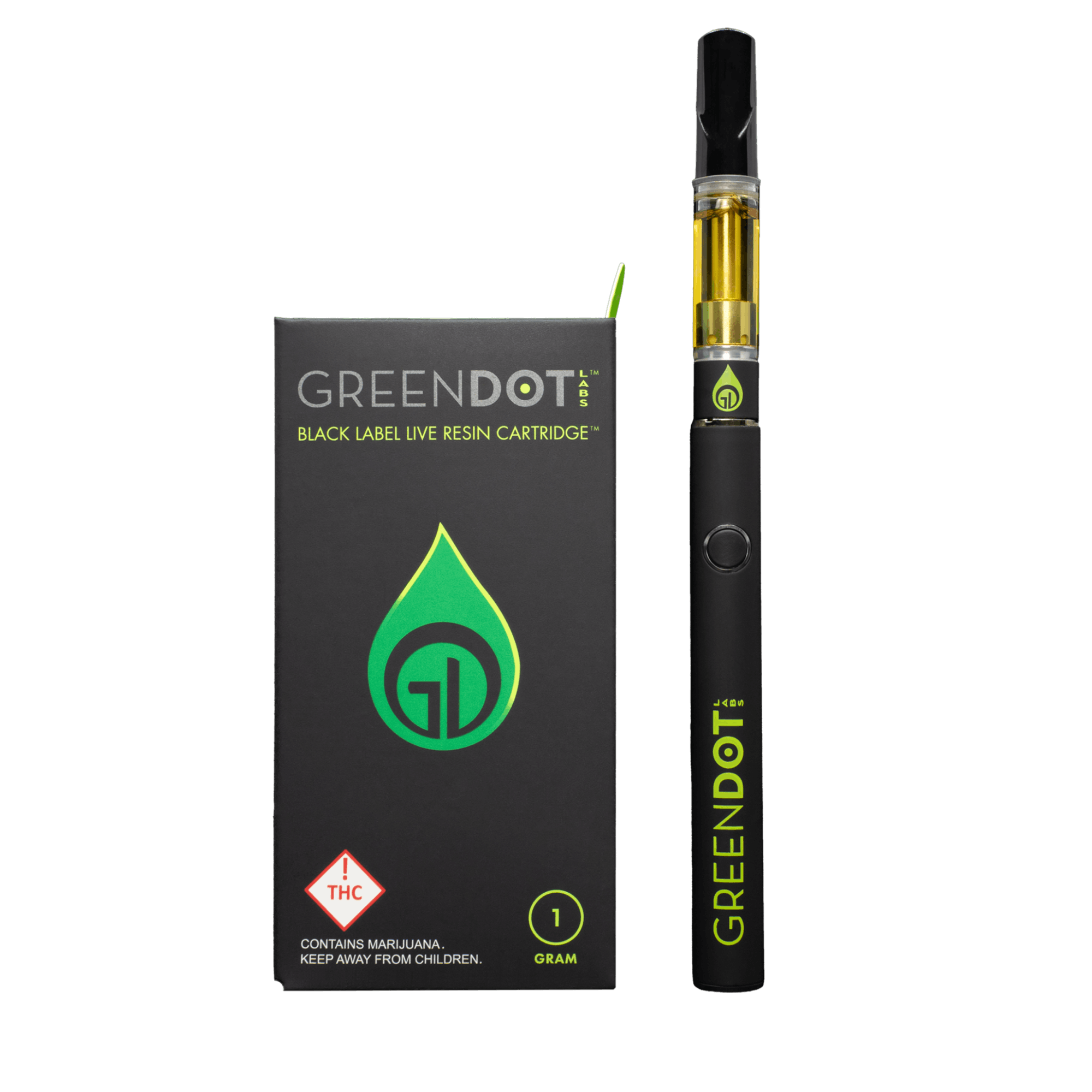 Photograph of product: Green Dot Labs - Angel's Breath Live Resin Cart