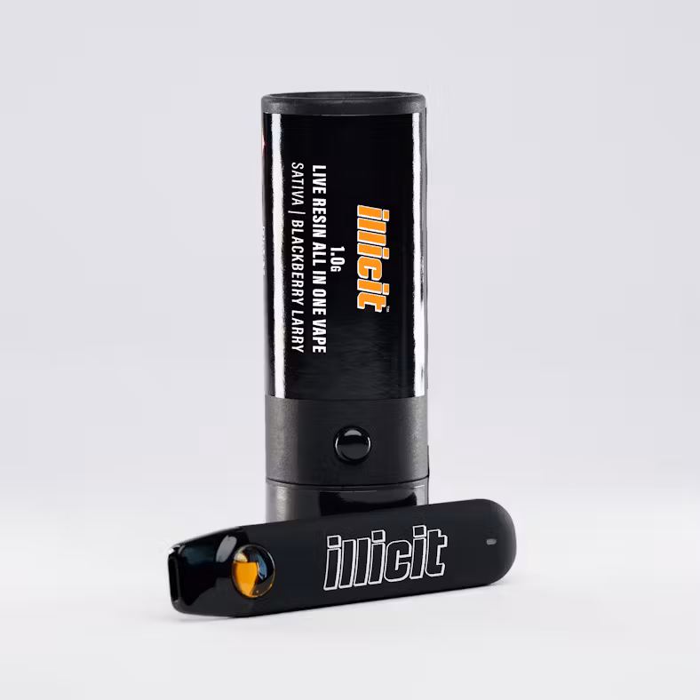 Photograph of product: Bruce Banner (H) - Illicit - 1g Live Resin Vape Cart