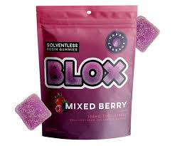Photograph of product: Blox / Rosin Gummies / Mixed Berry 100mg