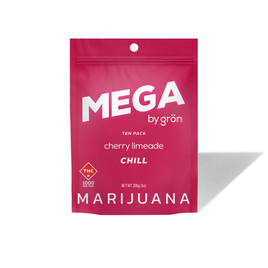 Photograph of product: GRON 1000MG CHERRY LIMEADE MEGA PEARL BAG (I)