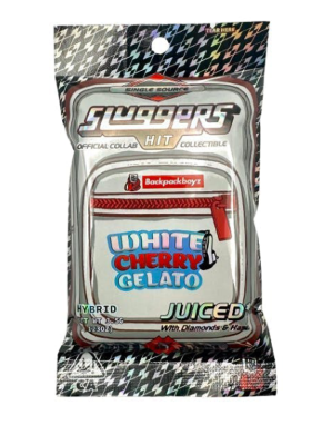 Photograph of product: WHITE CHERRY GELATO DIAMOND AND au chocolat INFUSED 5 PACK