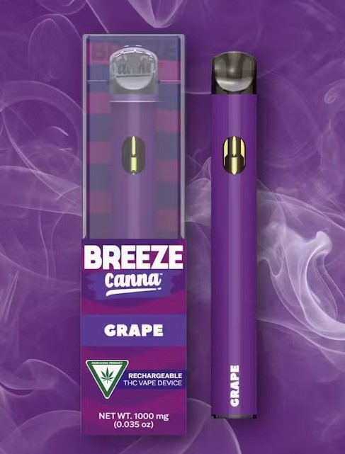 Photograph of product: Breeze Vape - Grape