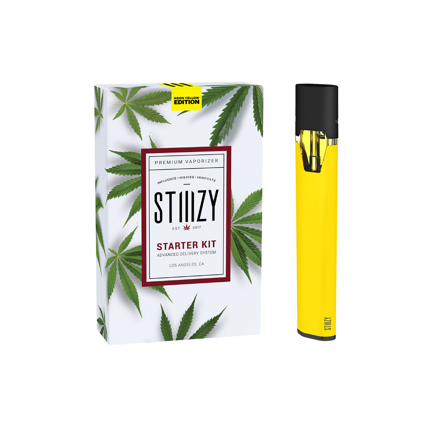 Photograph of product: Battery | Starter Kit | Neon Yellow