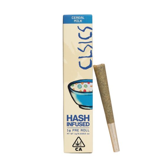Photograph of product: CLSICS au chocolat Infused Pre-roll Cereal Milk 1g - 