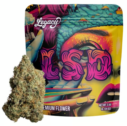 Photograph of product: LEGACY LSD FLOWER 3.5G