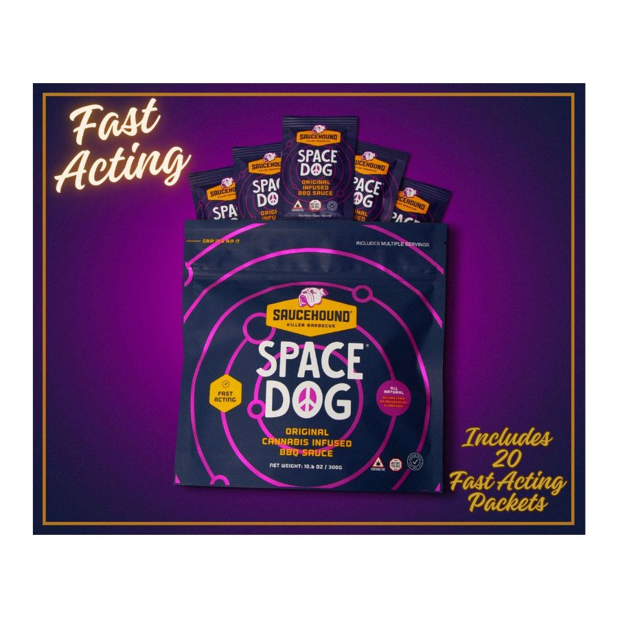 Photograph of product: Space Dog BBQ Sauce | 100mg 20 Servings