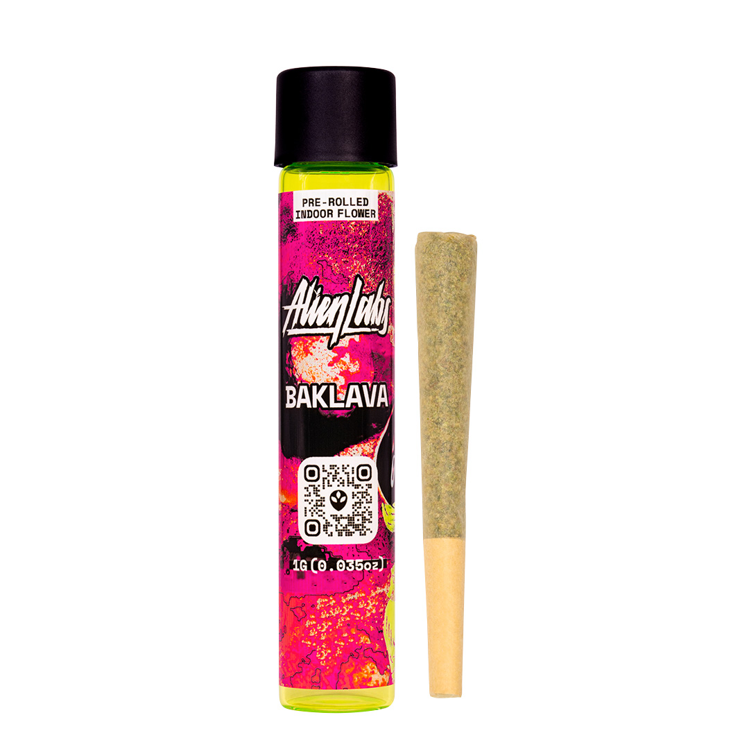 Photograph of product: 1g Baklava Pre Roll