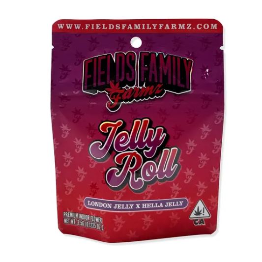 Photograph of product: Fields Family Farmz 3.5g Jelly Roll