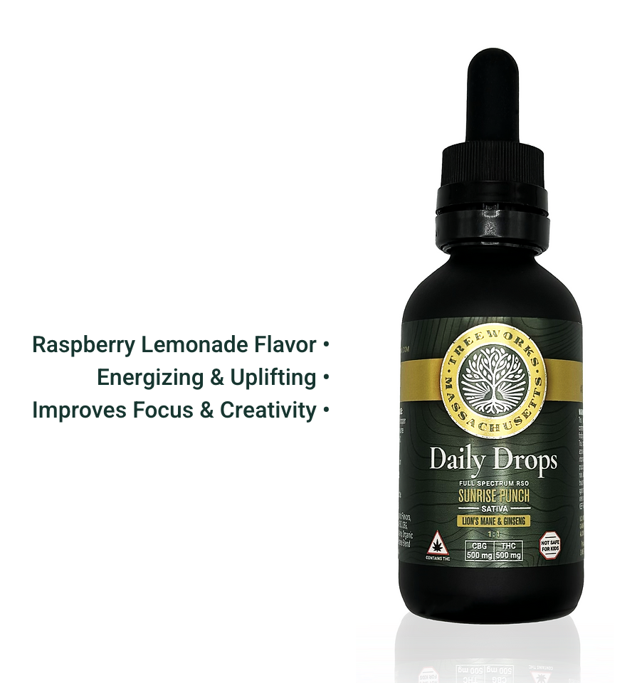 Photograph of product: Treeworks | Daily Drops | 500mg TH-oui