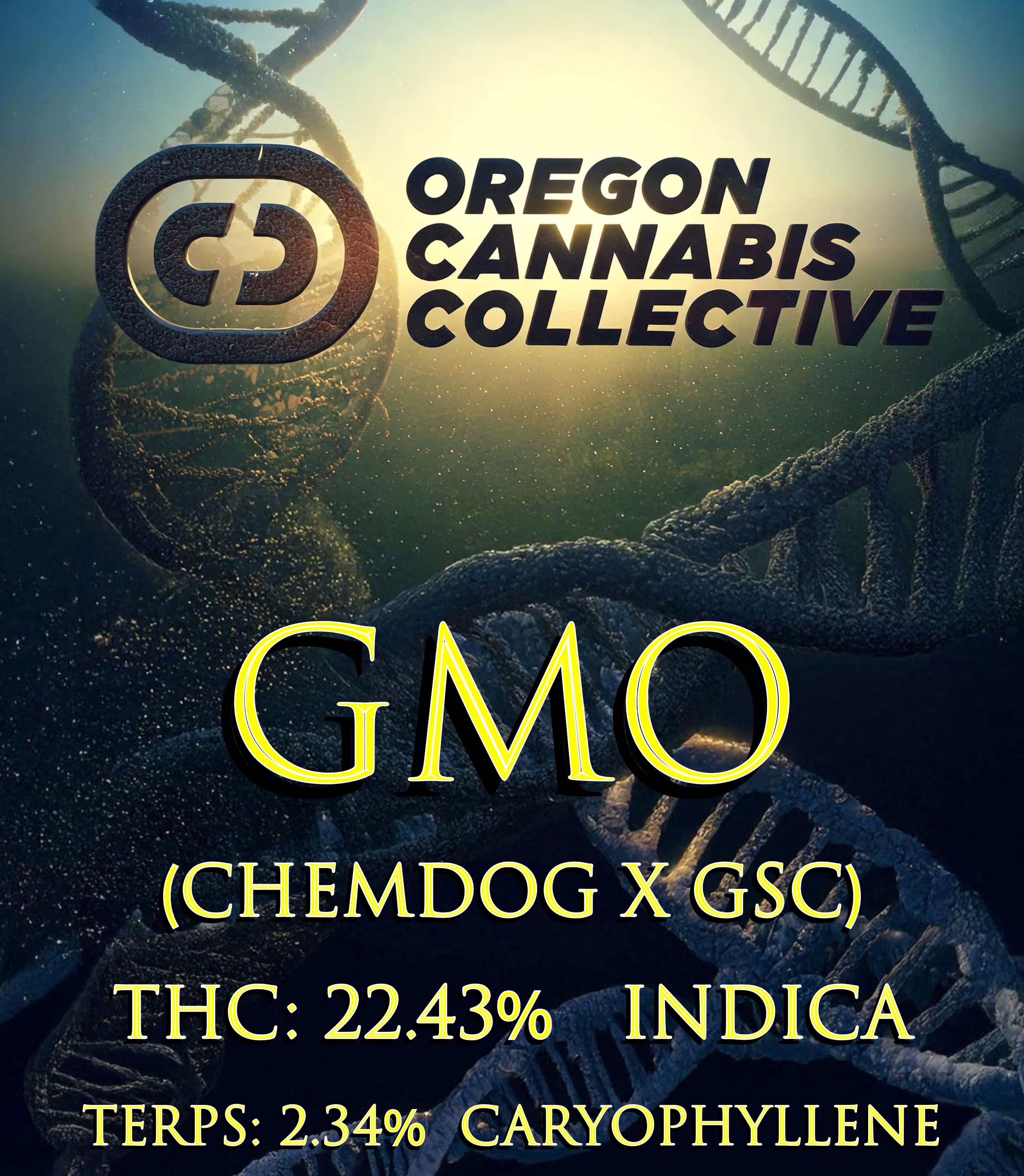 Photograph of product: GMO (Oregon Oui'd Collective) - Deli - 28g