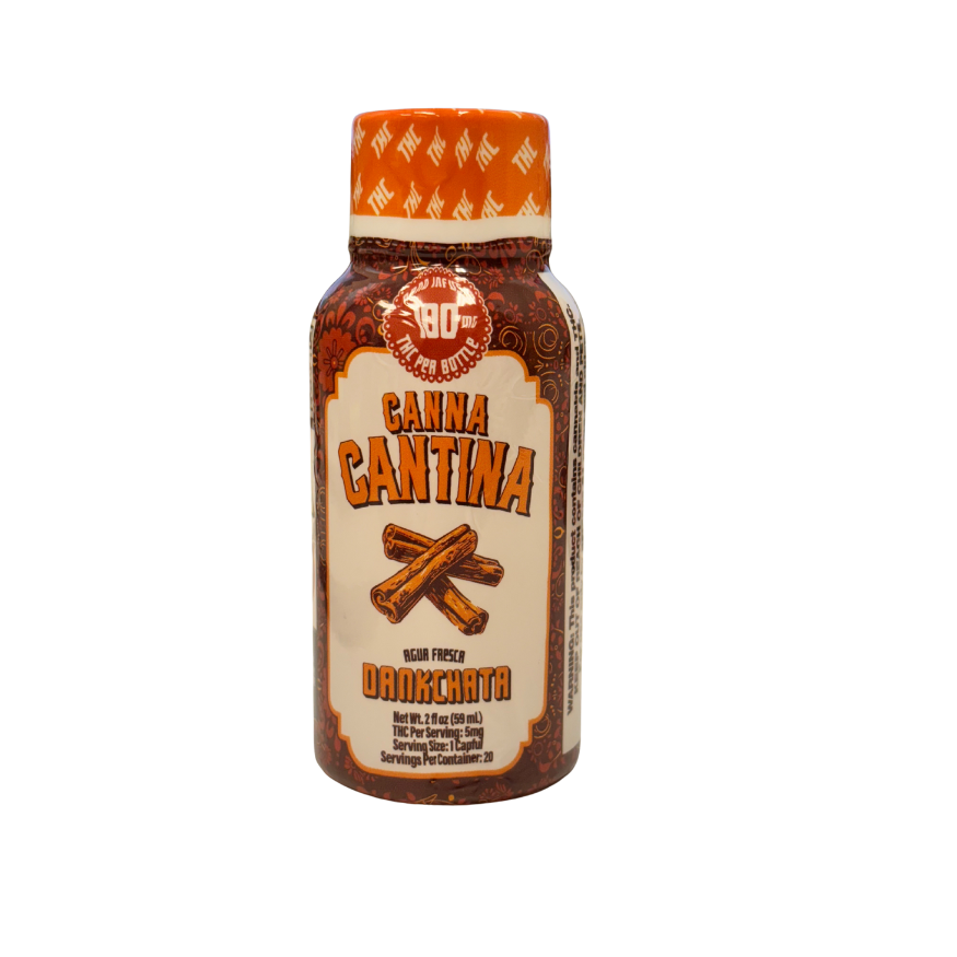 Photograph of product: Canna Cantina Agua Fresca - Dankchata Nano Infused Drink 100mg 2Floz