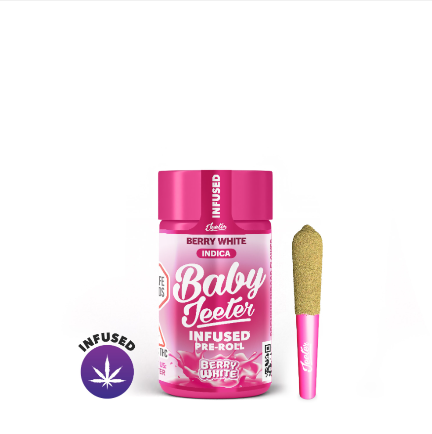Photograph of product: Infused Pre-Roll Multipack - Berry White (5 x 0.5g)