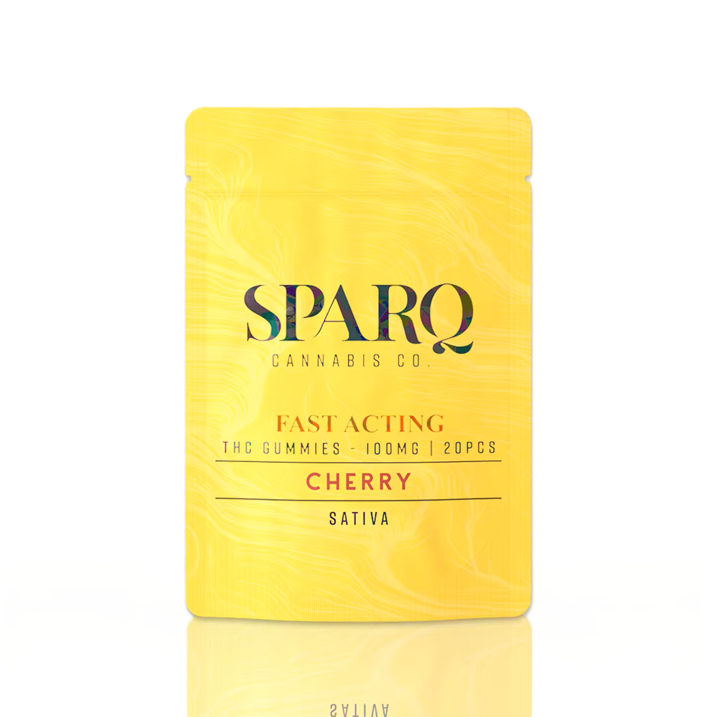 Photograph of product: Cherry | 5mg Gummies 20Pk | SparQ