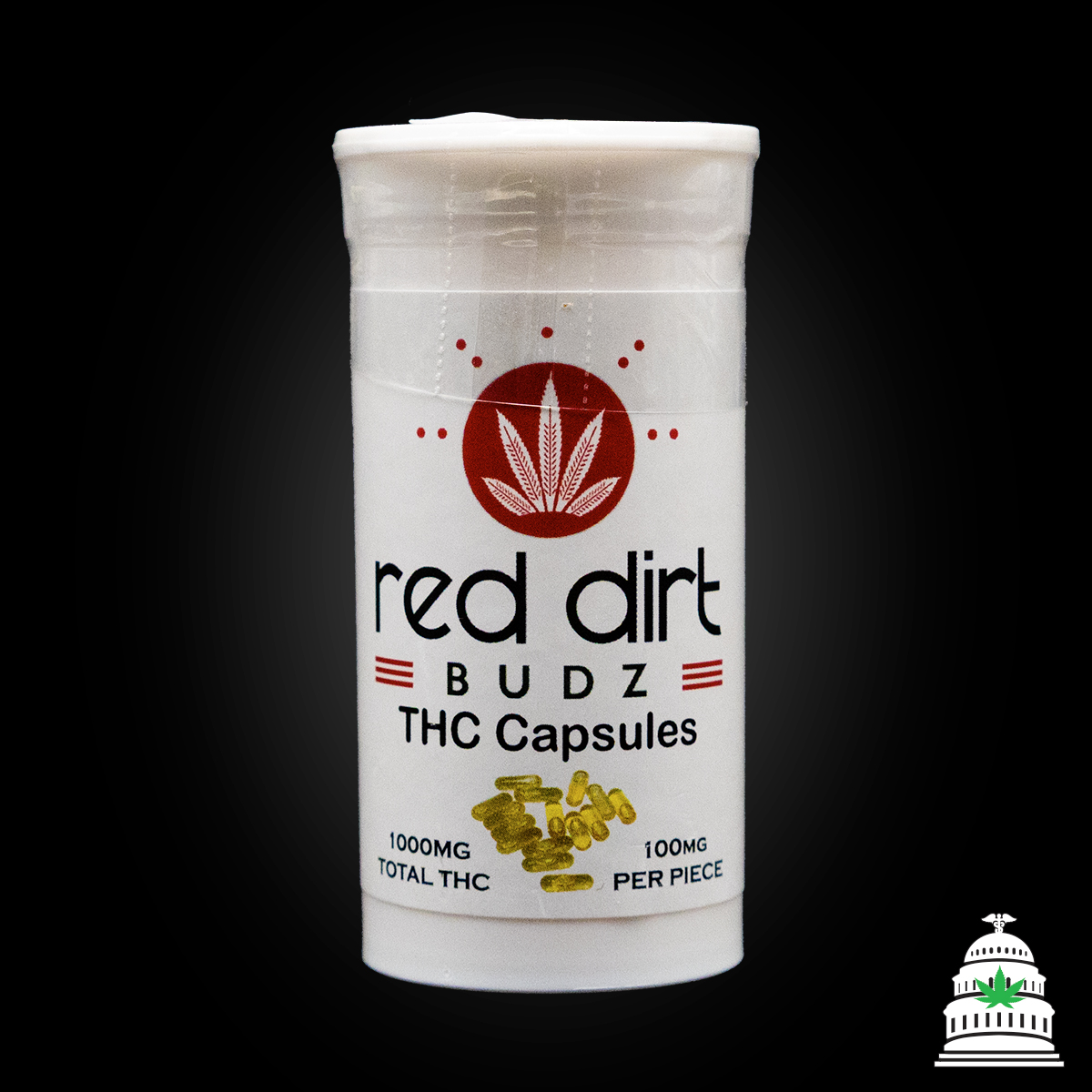 Photograph of Product: Distillate - Red Dirt Capsules