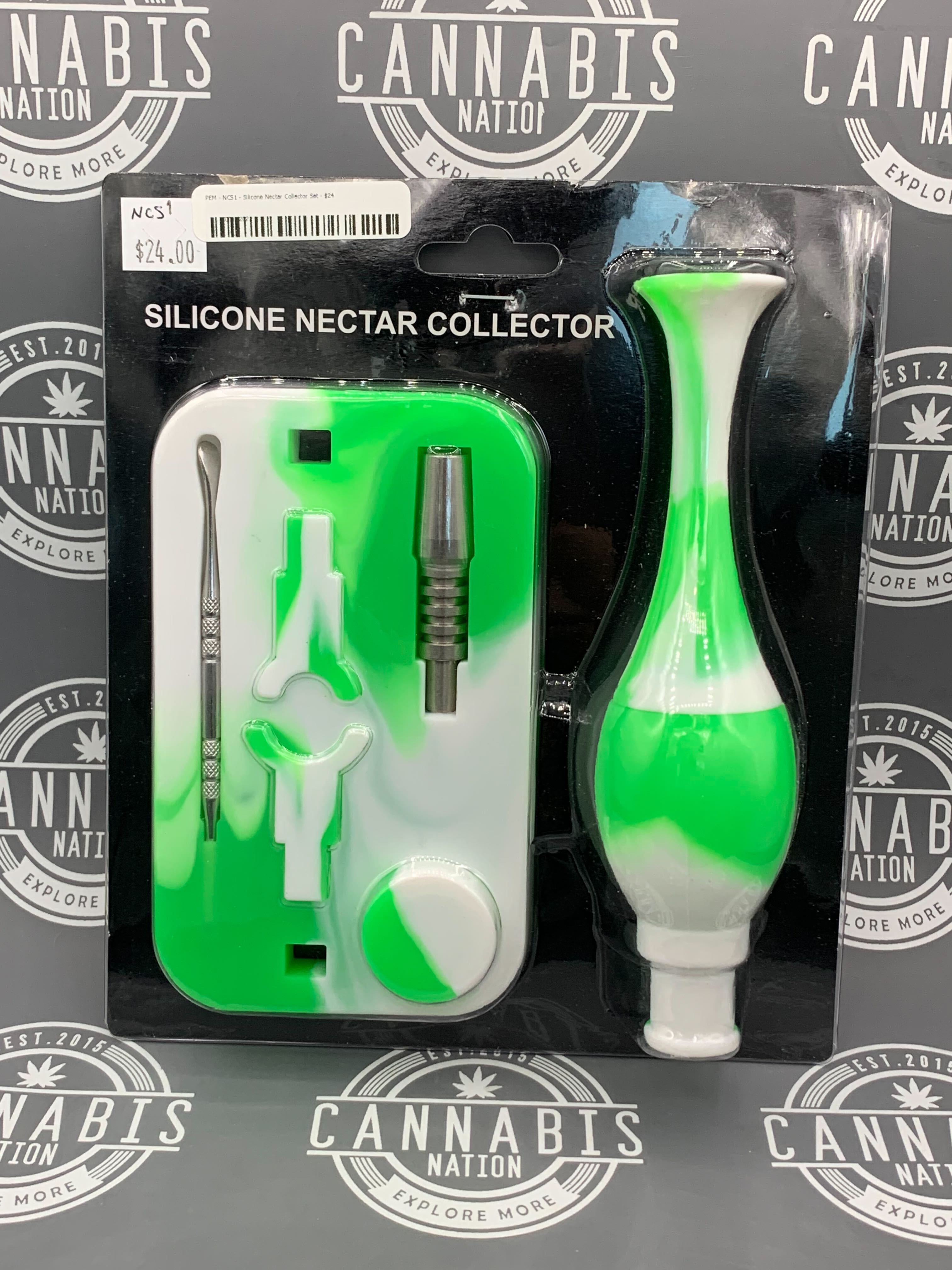 Photograph of product: Silicone Glassware | Silicone Nectar Collector Set