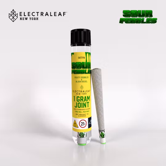 Photograph of product: Electraleaf | Sour Pebbles | Pre-Roll | 1g