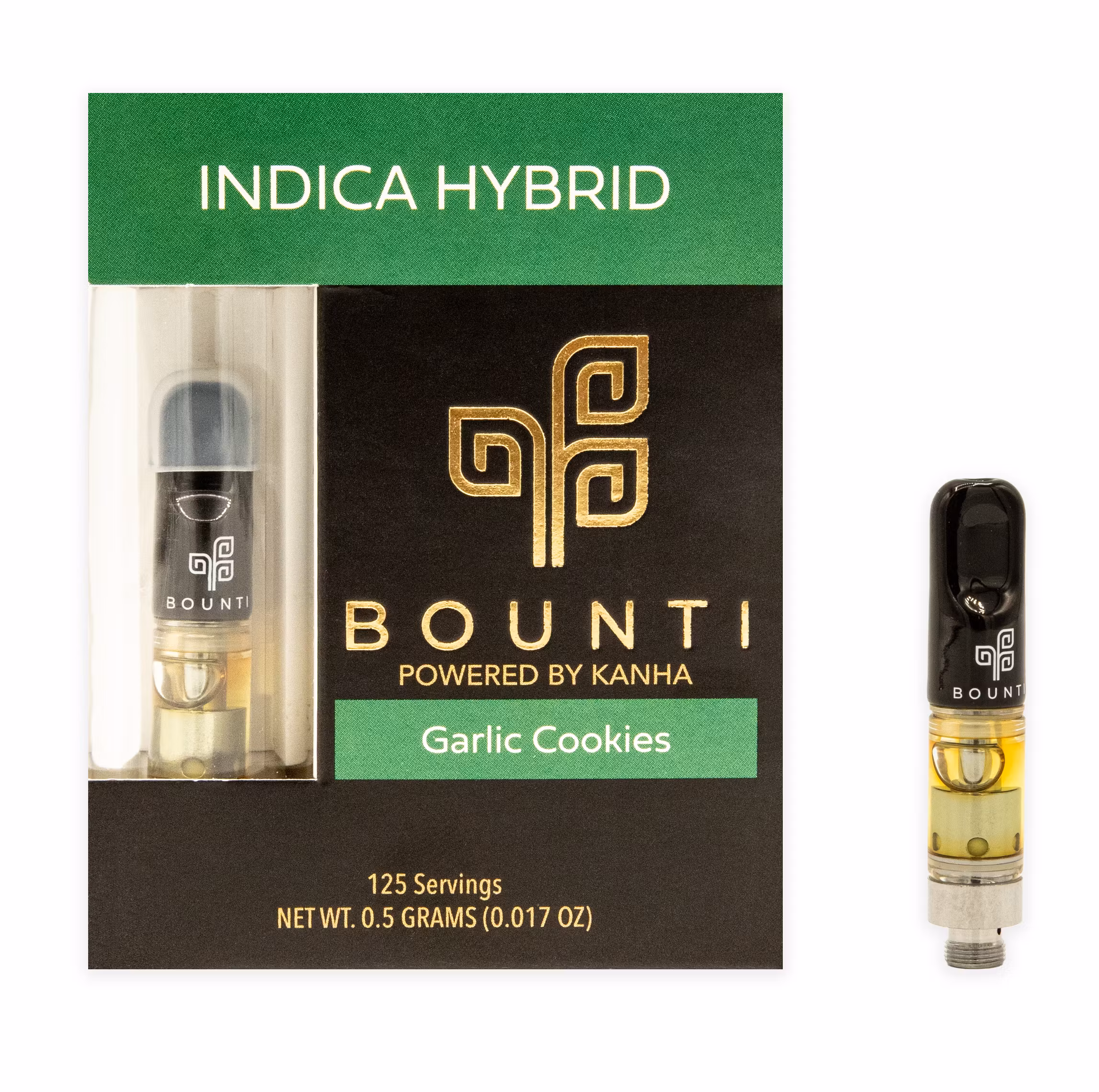 Photograph of product: Bounti - Cartridge Distillate - Garlic Cookies (IH)