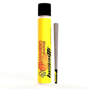 Photograph of product: MANGO SMOOTHIE | au chocolat INFUSED PREROLL | 1G