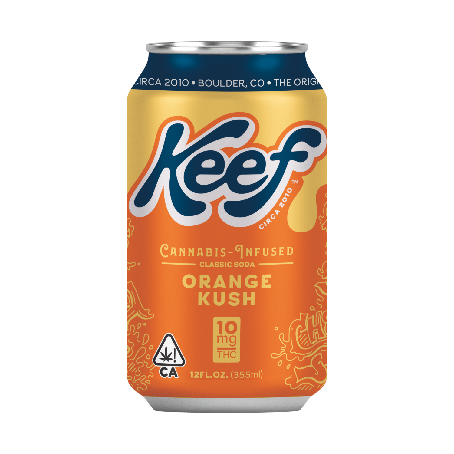 Photograph of product: 100mg Extreme Soda - Orange Kush