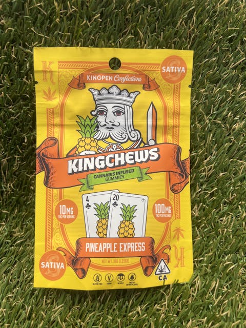 Photograph of product: PINEAPPLE EXPRESS 100MG 10PK GUMMIES - 