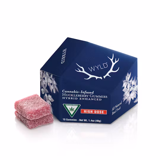 Photograph of product: Wyld - Huckleberry - Gummies - 200mg