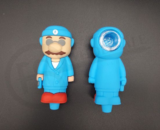 Photograph of product: Pipe - Fernando Silicone Character Pipe - 