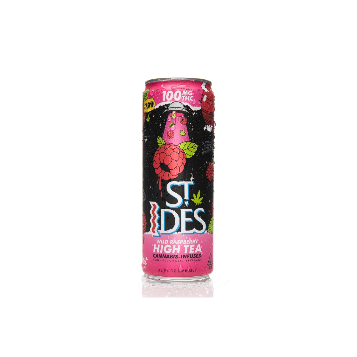 Photograph of product: St Ides High Tea 100mg Wild Raspberry