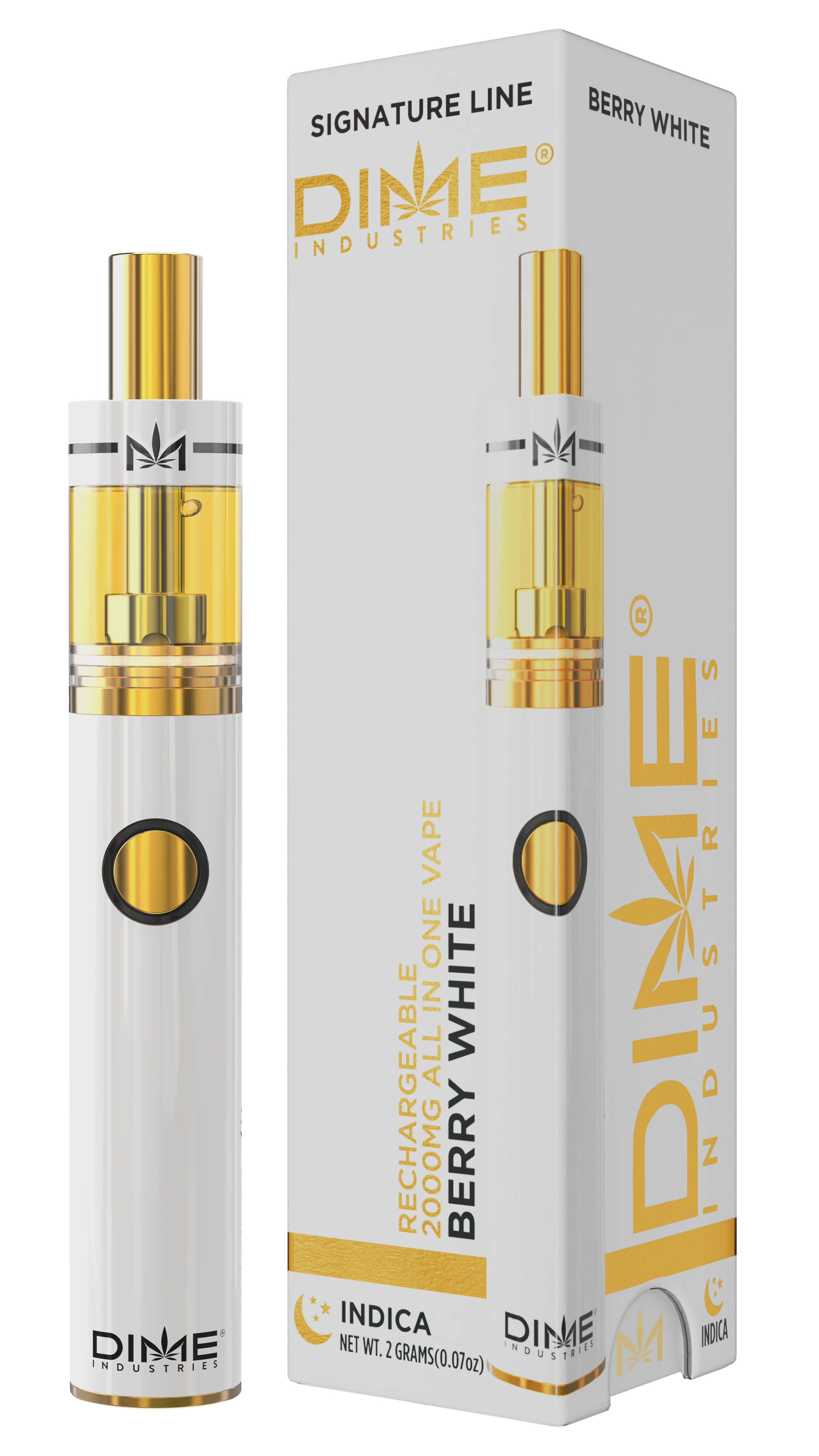 Photograph of product: All In One Vape | Signature Line | Berry White | Oui'd | 2g