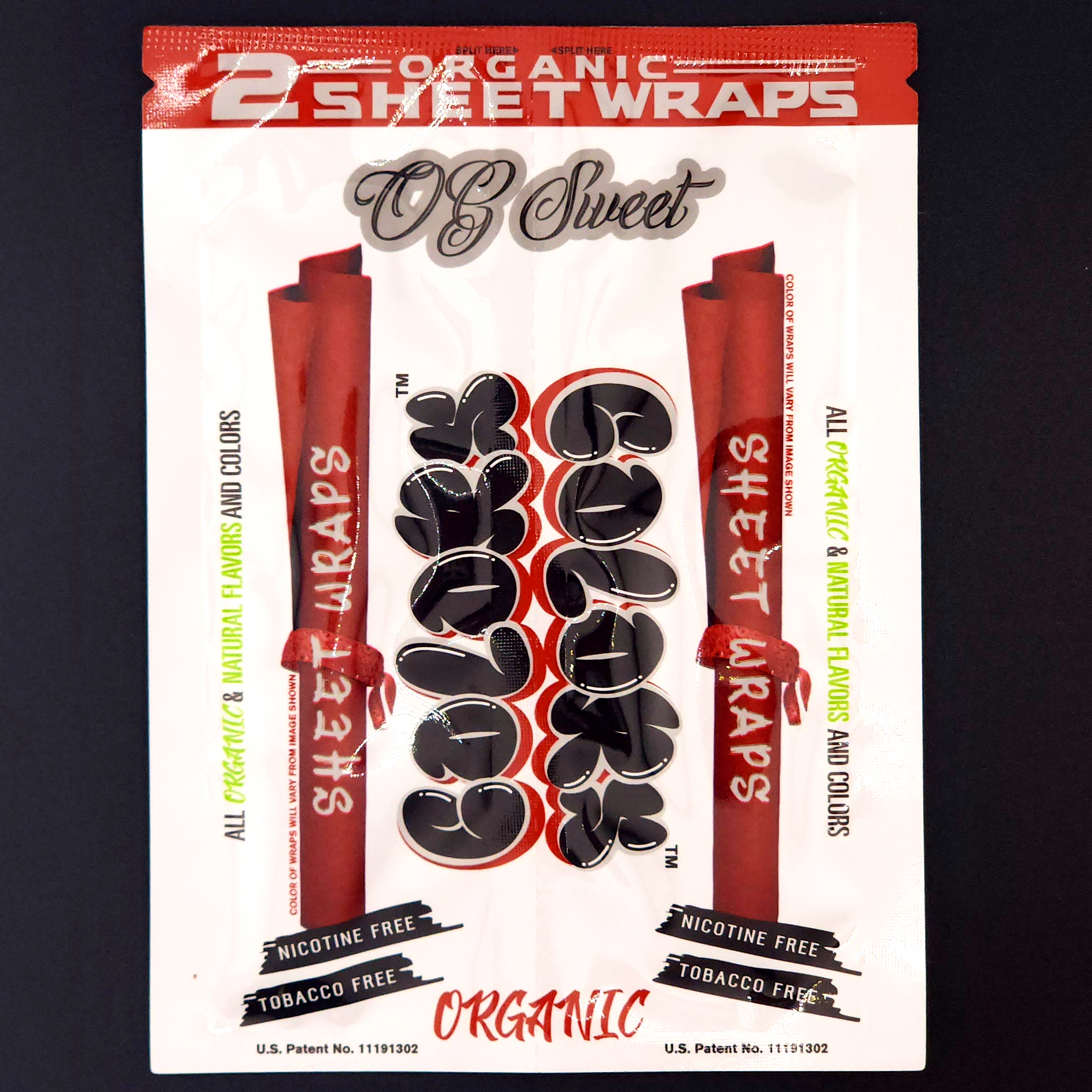 Photograph of product: Wraps - Colors Sheets Og Sweet 2 pack