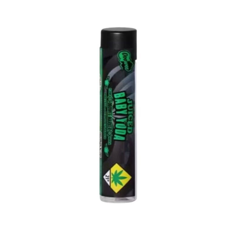 Photograph of product: Baby Yoda Ooowee Marker JUICED Flavored Infused Pre Roll (Ooowee)