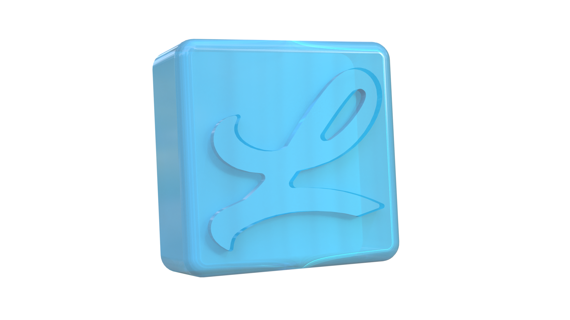 Photograph of product: Lussi | Blue Raspberry Rock Candy | 1pc | 10mg TH-oui