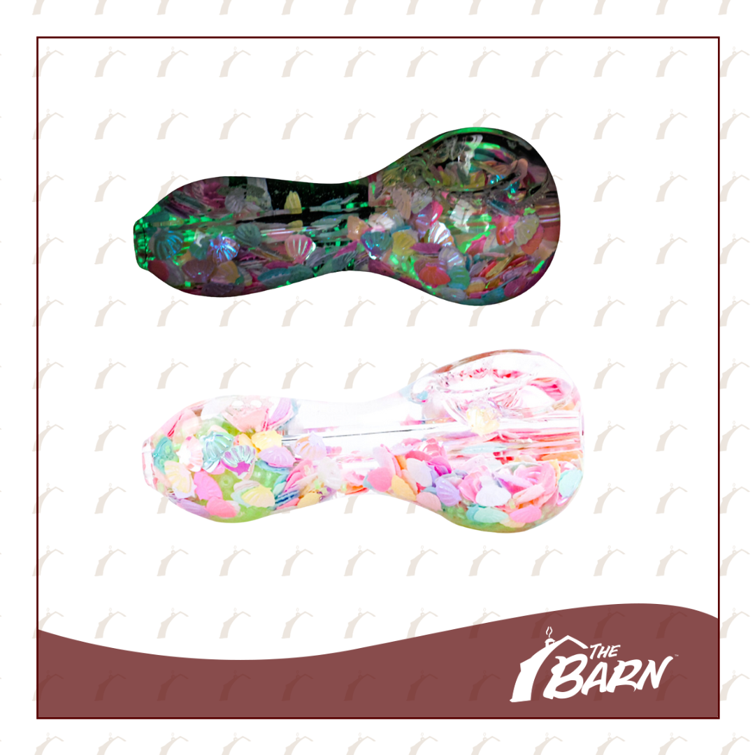 Photograph of product: SirEEL Glow-Tide Seashell Freezeable Spoon - REC