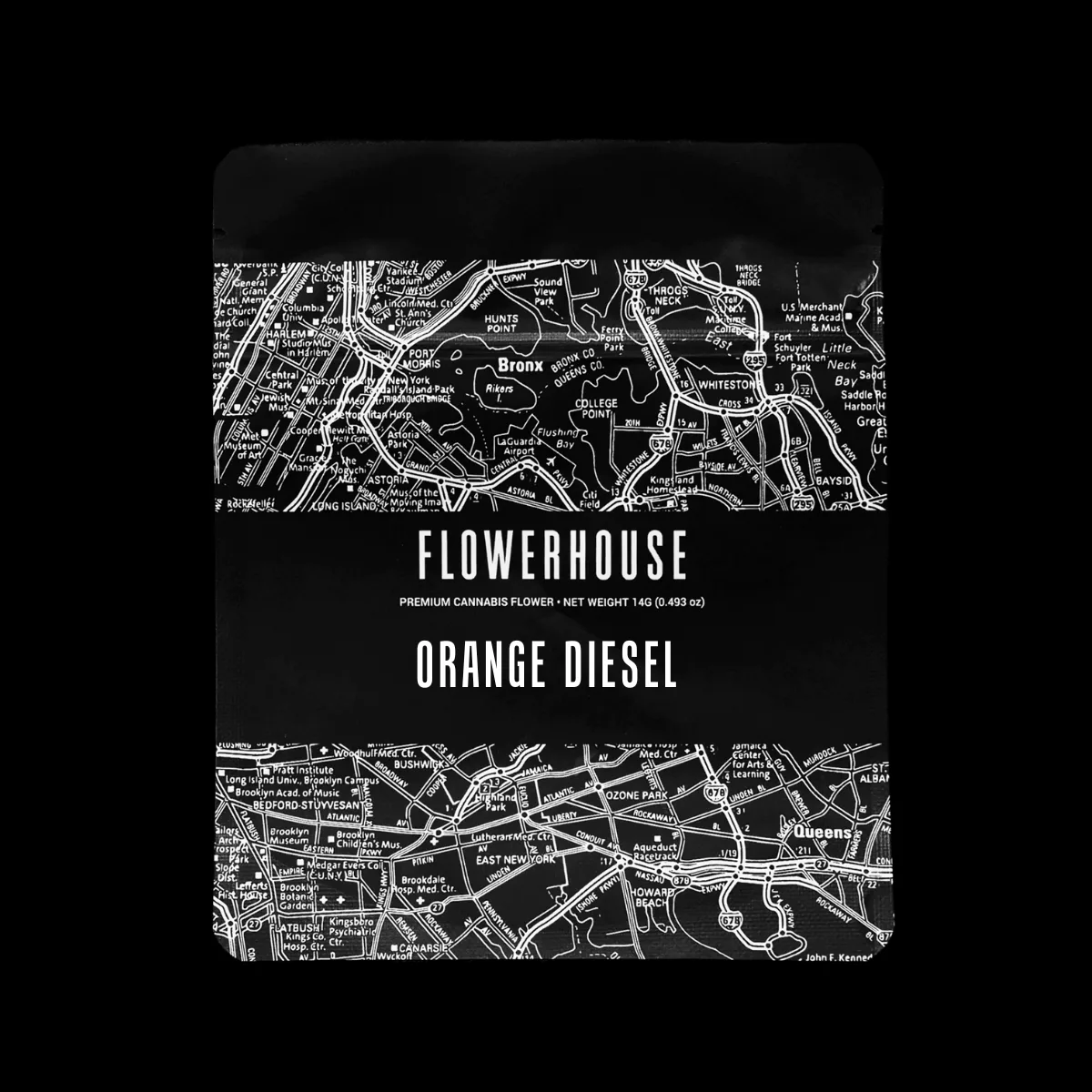 Photograph of product: FlowerHouse | Orange Diesel | 14g