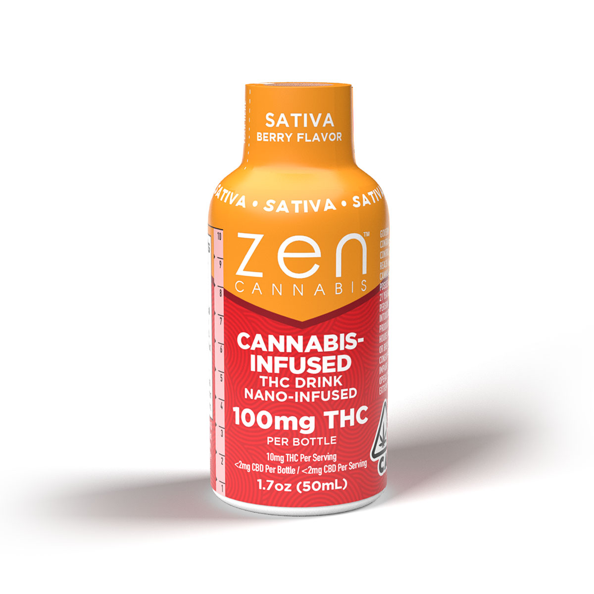 Photograph of product: Zen - Oui'd Berry - Drink - 100mg