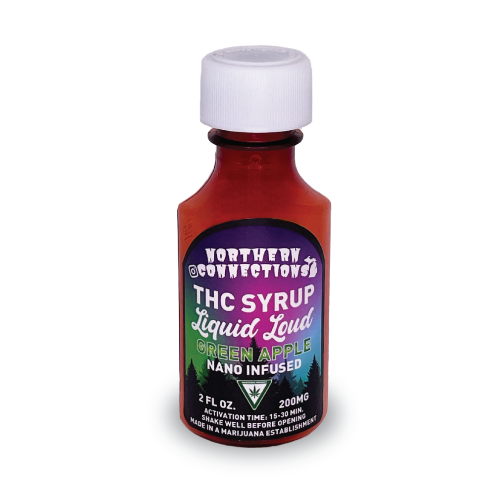 Photograph of product: Liquid Loud 200mg Syrup Green Apple