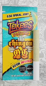 Photograph of product: Tokees Rosin INF- Chingon OG (I)