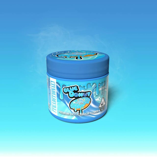 Photograph of product: Blue Donut | 3.5g Flower