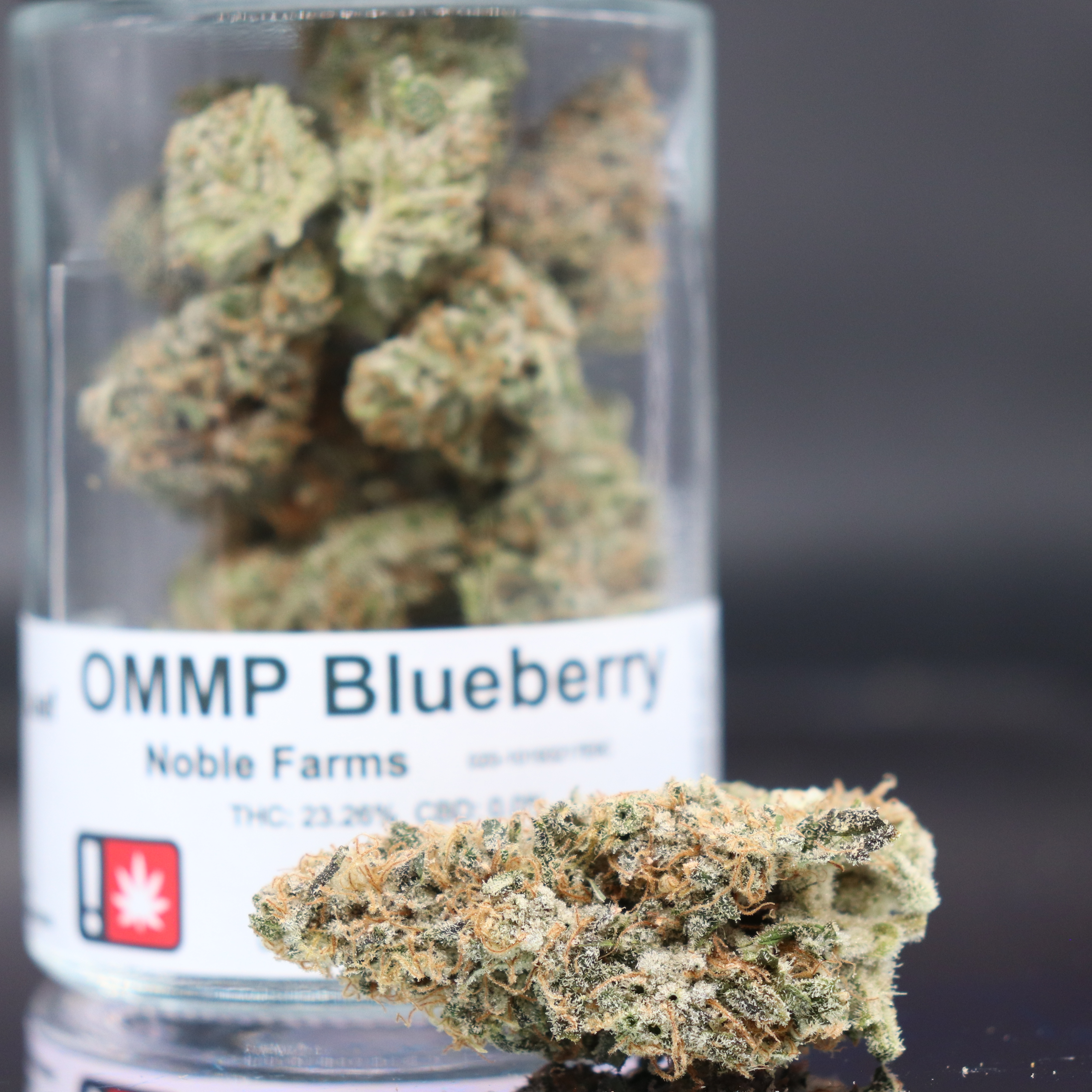Photograph of product: OMMP Blueberry by Noble Farms - 14g