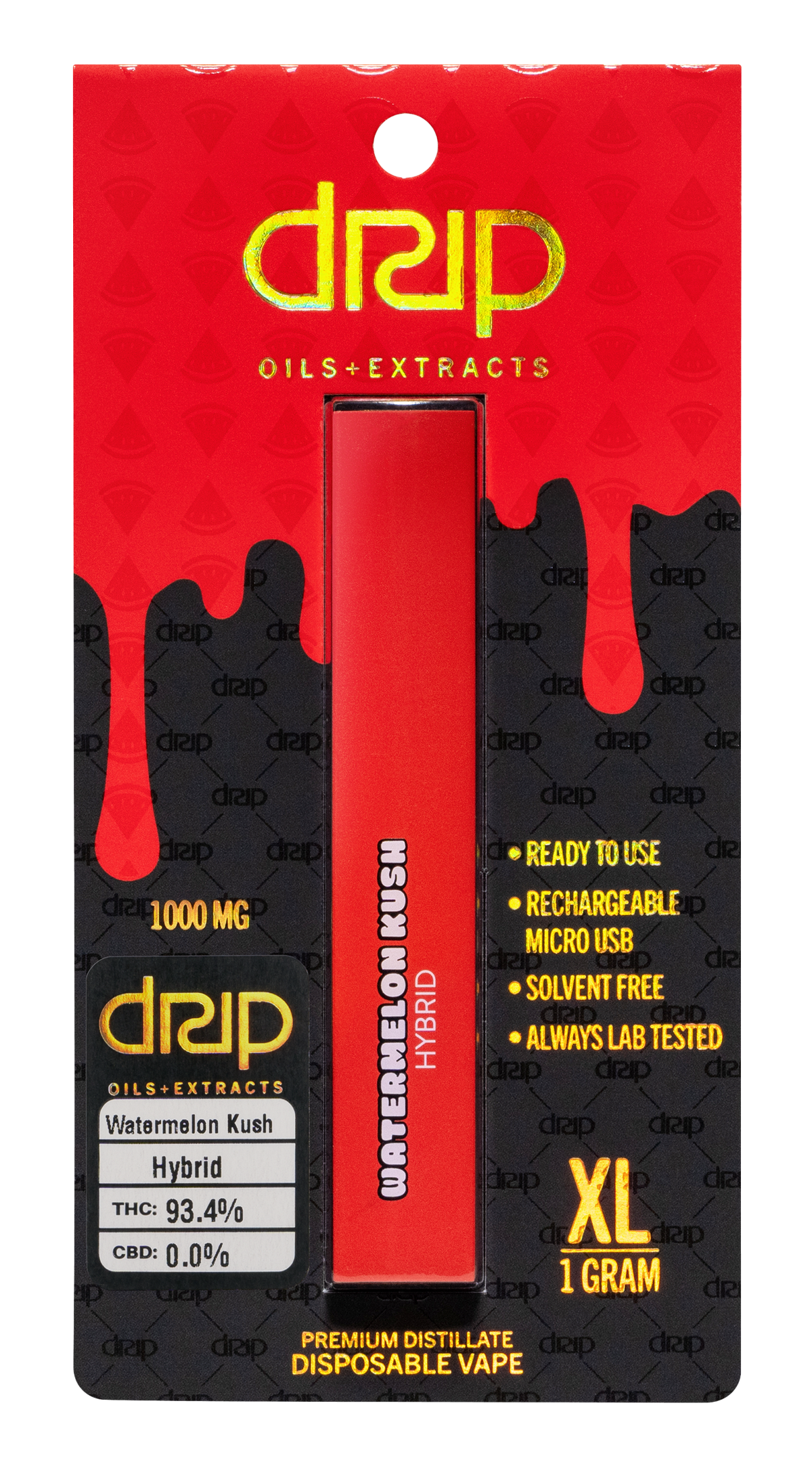 Photograph of product: Watermelon Kush | Disposable Pen | 1g